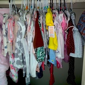 Over 25 brand new outfits 0-3 months to 3-6 months